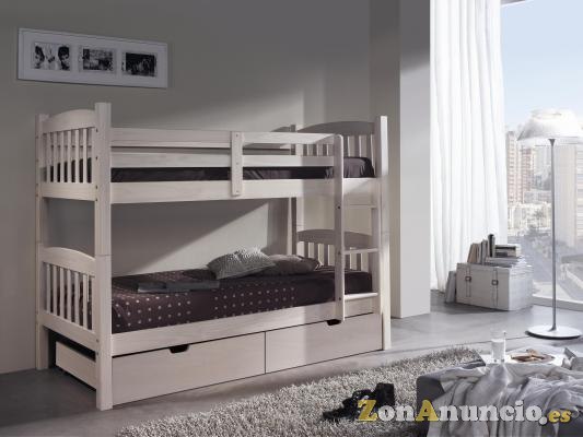 LITERA MACIZA CON CAJONES NUEVA DE FABRICA